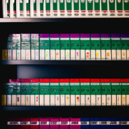 description: an anonymous image featuring a collection of classic nintendo game cartridges neatly arranged on a shelf, showcasing the vibrant and iconic game covers.