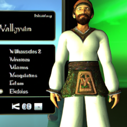 description: A Valheim player standing in front of a console command menu on an Xbox console.