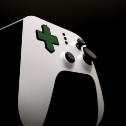 description: an anonymous image showcases the sleek design of the xbox console, highlighting its modern aesthetics and innovative features. the image captures the essence of the xbox gaming experience without featuring any actual names or specific game titles.